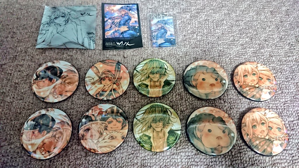 浅田弘幸 原画展 テガミバチ 缶バッジ セット 浅田弘幸 on X: