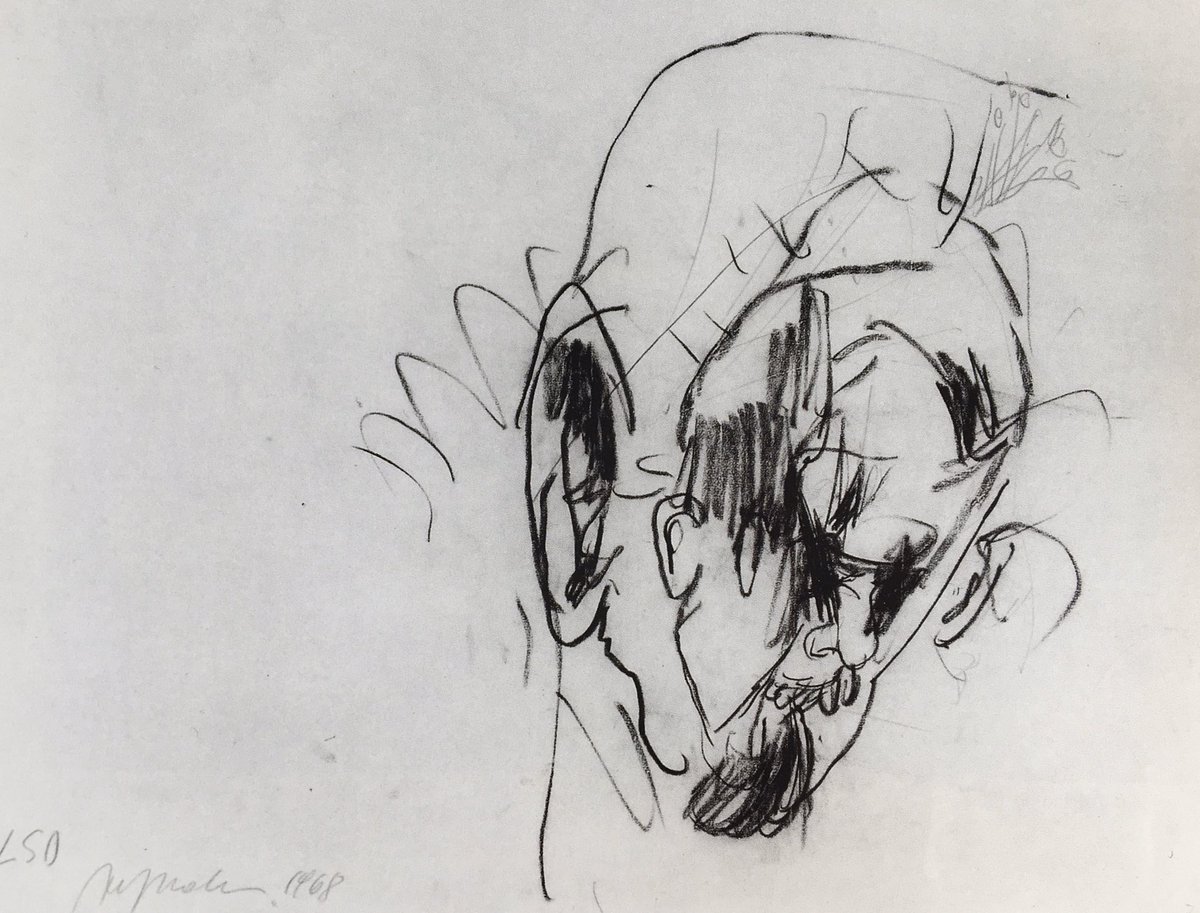 Alfred Hrdlicka (1928-2009), LSD drawings, 1968 