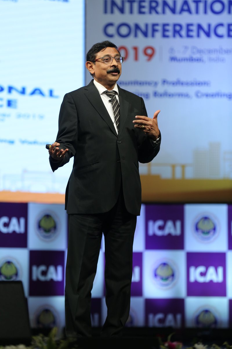 theicai's tweet image. CA @parthavs Group CFO &amp;amp; Group CIO, Mahindra &amp;amp; Mahindra Limited and CA. @ca_kraghu Past President , ICAI discussed the Technovation using which accountancy profession will lead in the digital world #IntConICAI19 #ic2019 #ICAIInternationalConference2019