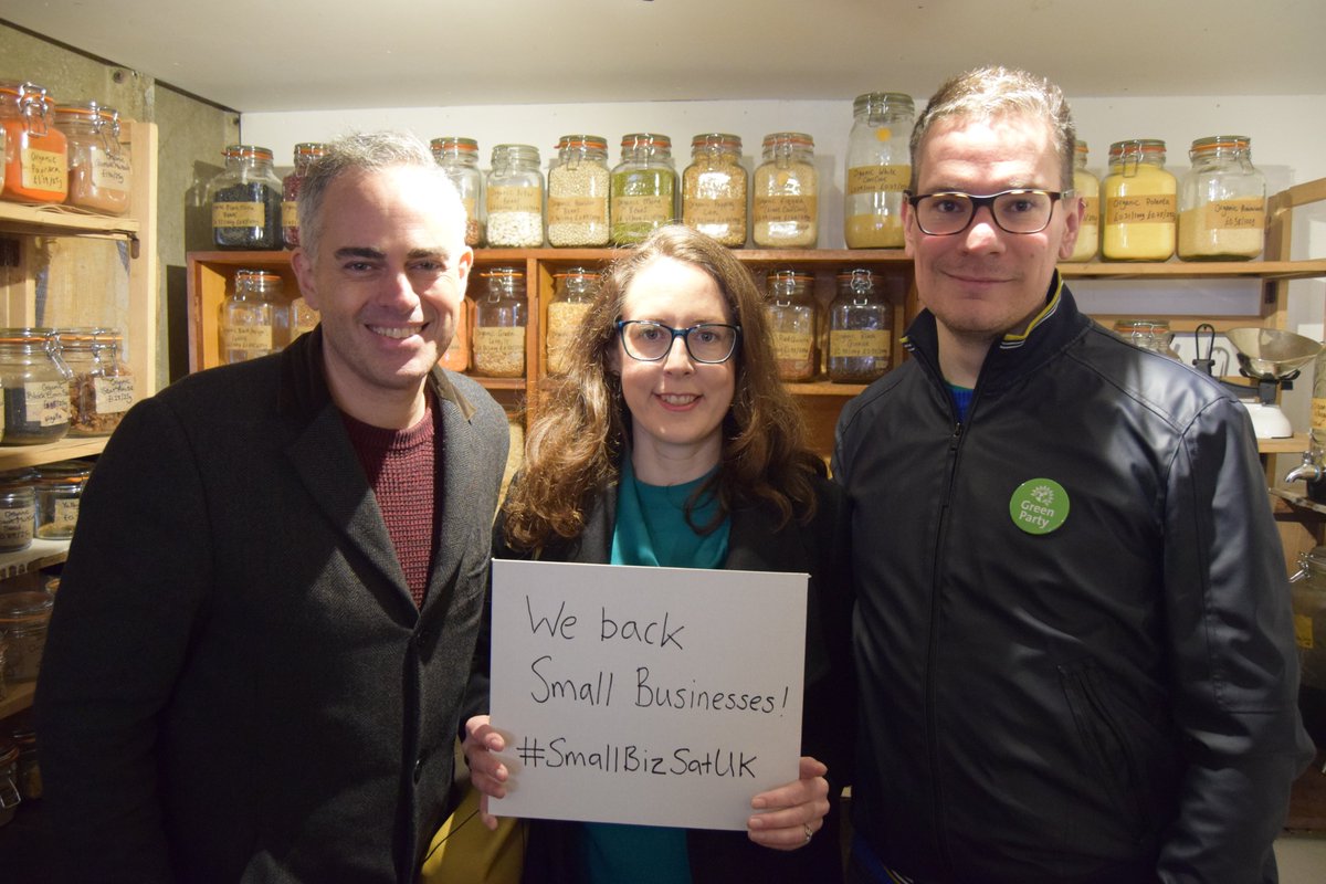 CrystalPalace Greens (@cpgreens) on Twitter photo Thank you to our three (!) local candidates for Parliament, <a href="/jon_bartley/">Jonathan Bartley</a>, @Flemwah and @Green_JamesBee, for talking to some of our small business today and giving them your backing #SmallBizSatUK Thank you to our three (!) local candidates for Parliament, <a href="/jon_bartley/">Jonathan Bartley</a>, @Flemwah and @Green_JamesBee, for talking to some of our small business today and giving them your backing #SmallBizSatUK