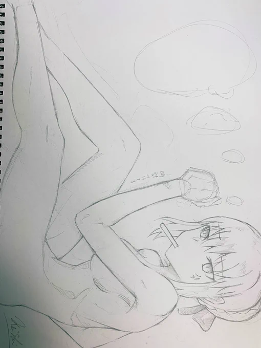 全 裸 待 機(ここから修正したり服着せたりしていく) 
