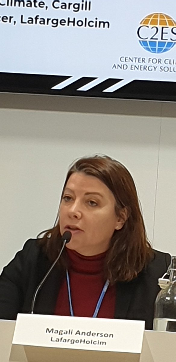 ClaudeLorea's tweet photo. Magali Anderson of .@LafargeHolcim at 🇺🇸
U.S.#ClimateAction Center event
Businesses are still in : getting to zero
Highlighting the need to adopt a #wholevaluechain approach to decarbonize the #builtenvironment
#innovation #startups #collaboration
#WEARESTILL https://t.co/FoFK3sac5O