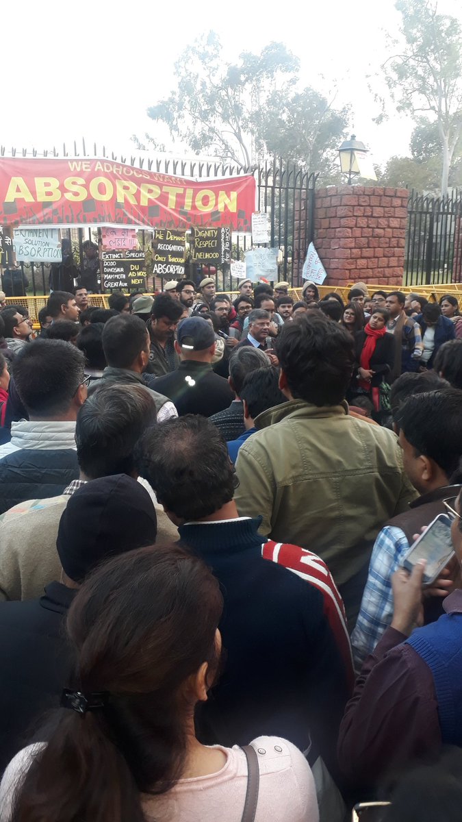 DrSDRam1's tweet image. #onetimeregulation4AbsorptionofDUADHOC
#DUadhocABSORPTION
#OneTimeRegulationForAbsorption
#OnlyAbsorption 
#ABSORPTIONof6500_DUadhocs
 @DrRPNishank @ArvindKejriwal @PMOIndia @VPSecretariat @Delhi_U
@MHRD @ndtv @ndtvindia @aajtak @IndiaToday @ABPNews