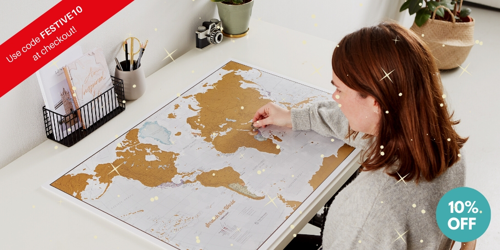 mapsinter's tweet image. Scratch Off every destination you've ever visited or ever wanted to go! Chart your own personalised travel journey with this amazing concept map! 

soo.nr/yBQk

#scratchtheworld #wallmaps #scratchoffmaps #sale #Christmas