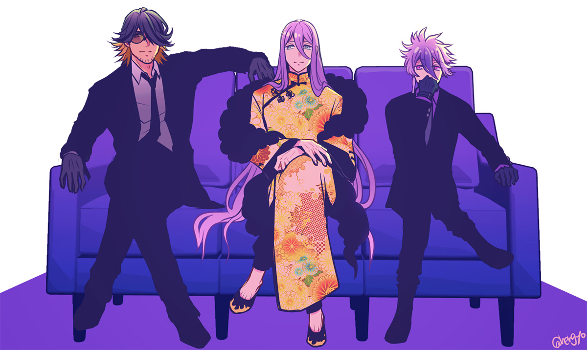 「長曽祢 清麿 蜂須賀サンド
自分の性癖に全力疾走 」|eriyamaのイラスト