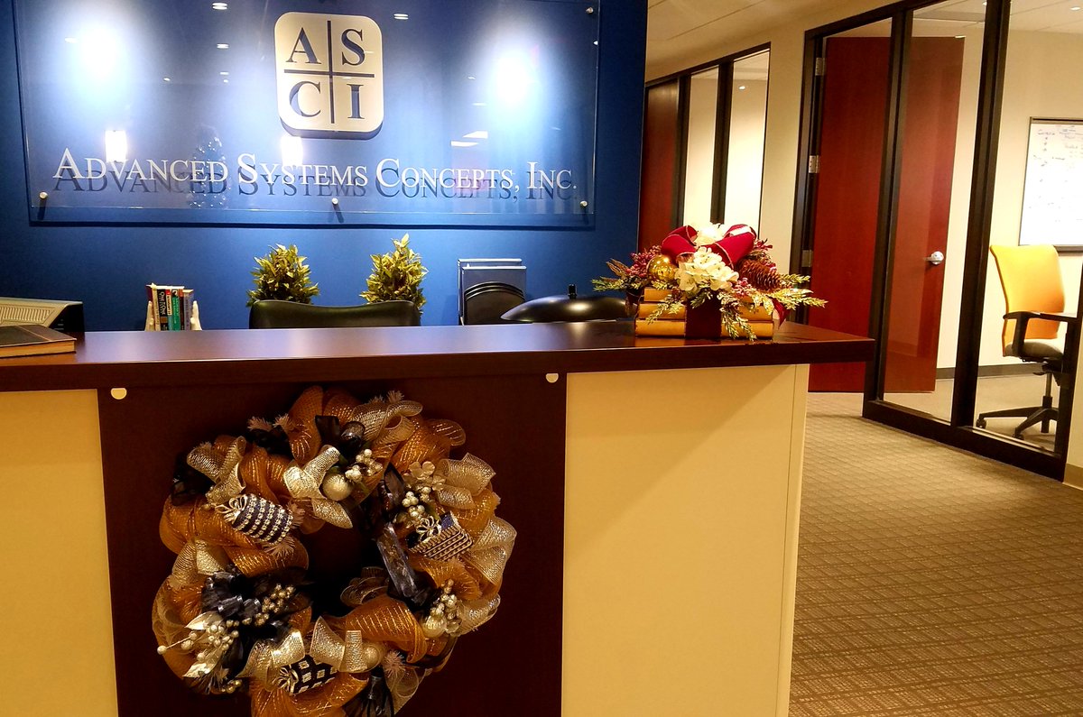 ActiveBatch's tweet image. We've begun decking the halls here at ASCI! 🎄🕎❄️ #LifeAtASCI #HolidaySpirit