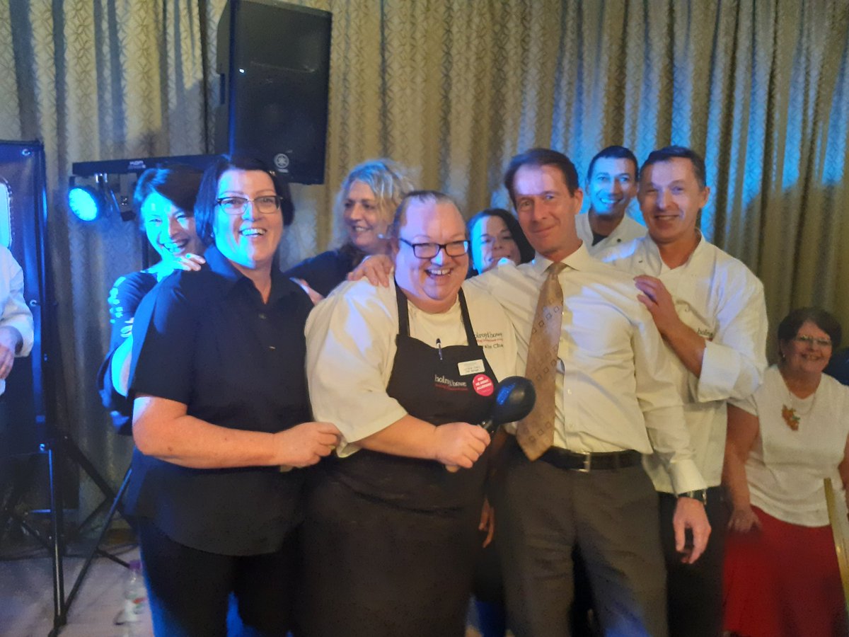 Happy staff at the Manor House staff party last night! <a href="/HolroydHowe/">Holroyd Howe</a> <a href="/smowenHH/">Stephen Mark Owen</a>