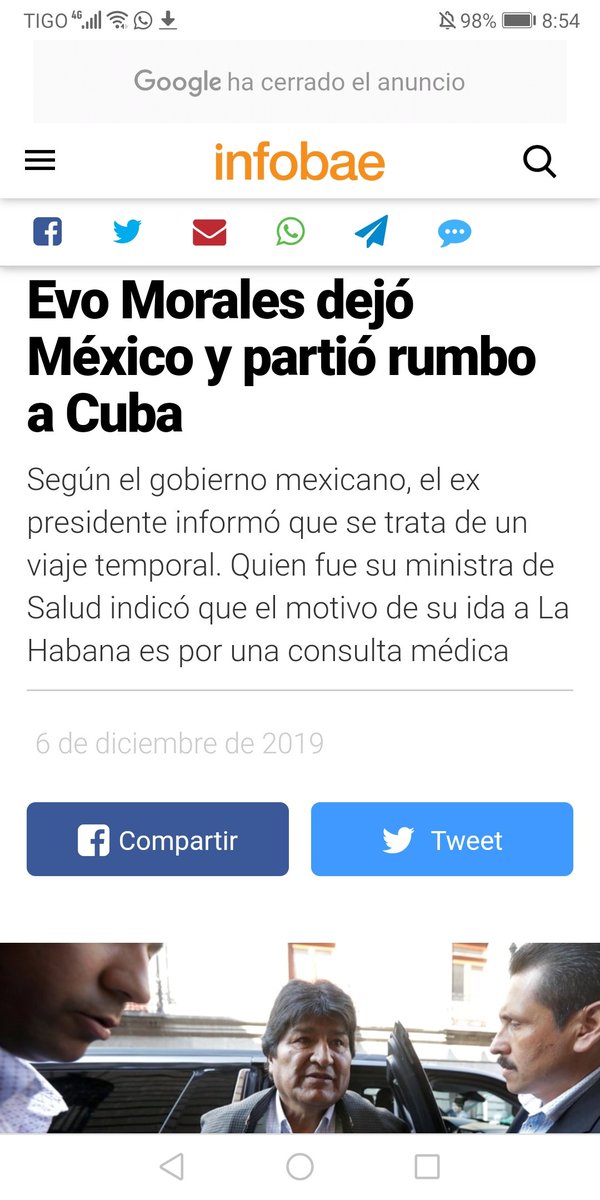 tutoquiroga's tweet photo. Evo es un invitado tóxico, es el prorroguismo fraudulento, la corrupción y el narco. 
5-dic México y William Barr discuten temas bilaterales. 6-dic Evo se va a Cuba, por temas "médicos".
@alferdez tendrá que escoger en Argentina: el tóxico o su relación con el mundo democrático. https://t.co/RxVaP2mYjy