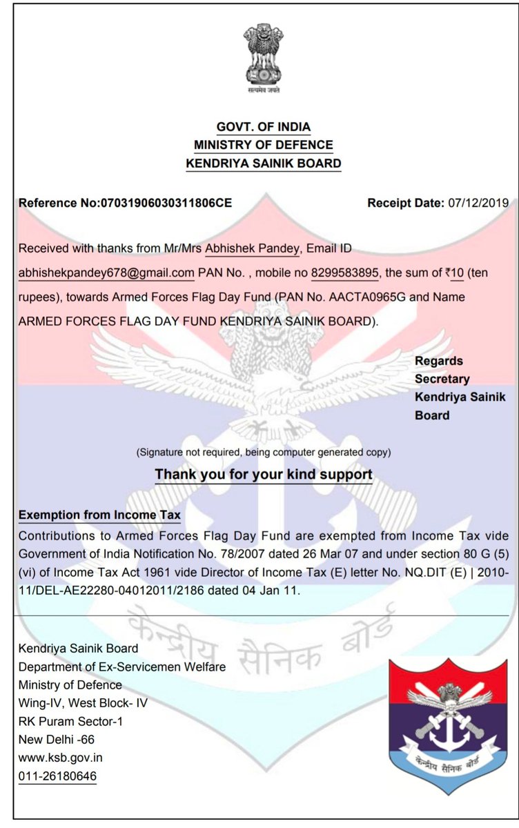 imabhip's tweet photo. Let's Salute the Valour, Courage Sacrifice &amp; Dedication of our Armed Forces.
Let's Honour those who protects Nation's honour

#ArmedForcesFlagDay
#FlagDay https://t.co/JvqlDk0BAJ