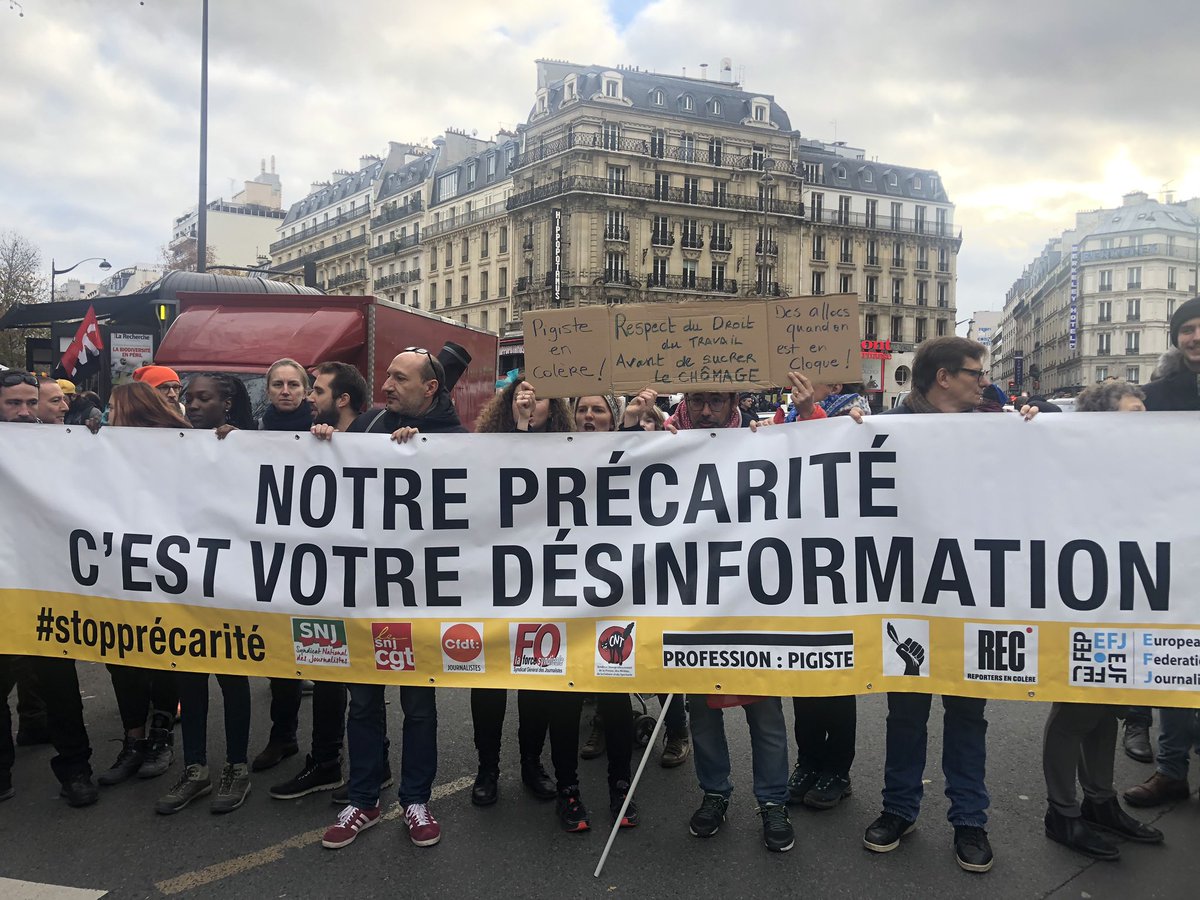 Grève Du 7 Décembre Opposants à La Réforme Des Retraites