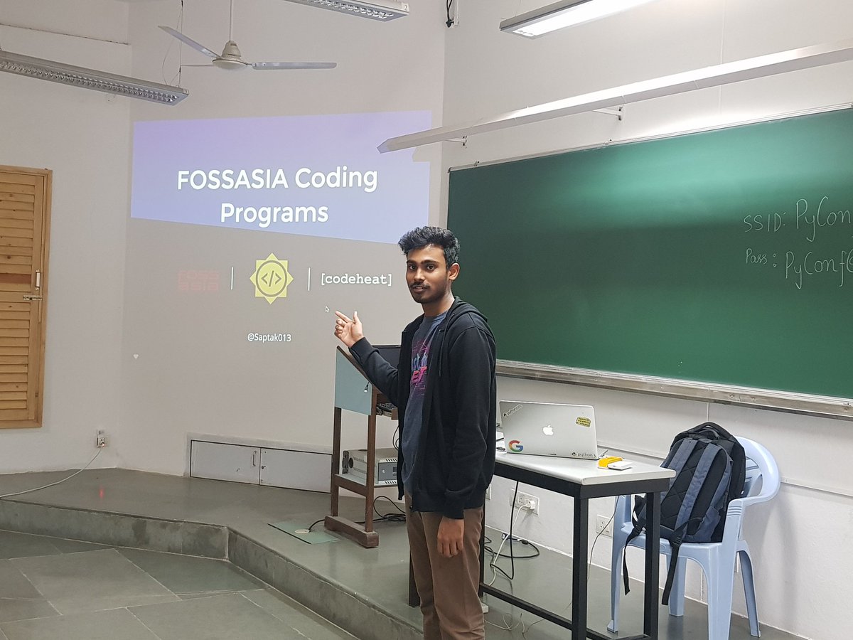 HydTechEvents's tweet photo. Parallely, the #Devsprints track continues to work and share knowledge with @MaitiAnanyo @Saptak013 @fossasia at #PyConfHyd2019 #PyConfHyd @hydPython @pyconfhyd #hyderabad #technology #events https://t.co/HQ5rBhv1OY