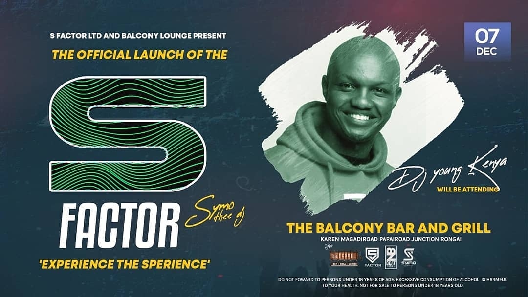 DJYOUNGKENYA's tweet photo. T.O.N.I.G.H.T #TheSfactor
@balconylounge_karen
cc: @symo_thee_deejay_ke @beatnationkenya #Naiwake🔥🔥 https://t.co/V103heiNPA