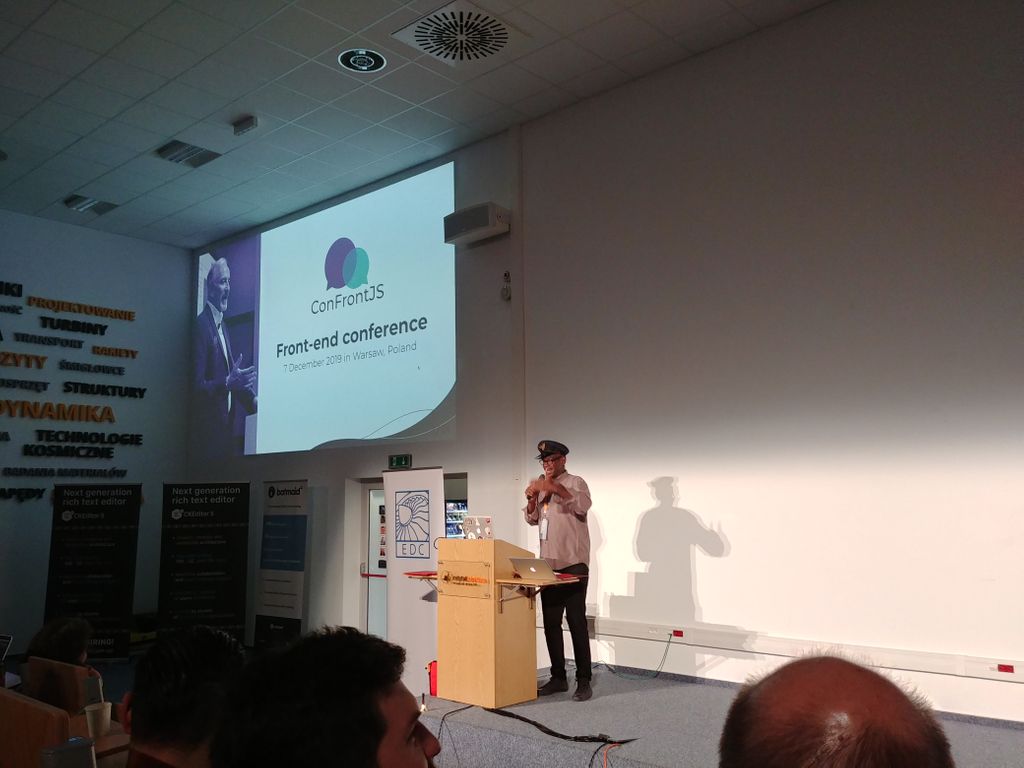 Sarvendev's tweet image. Zaczynamy #confrontjs
