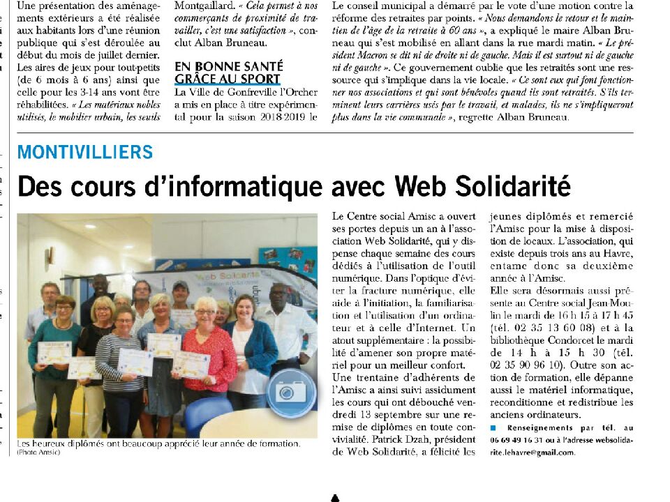 WebSolidarite's tweet photo. Le Havre &amp; Montivilliers  en Normandie https://t.co/mS7BJpgB66