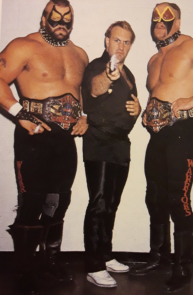 motionwannabe's tweet photo. @PaulElleringWWE @WWENetwork @WWENXT @WWEUniverse Toughness should be judged by "If you got in the ring with Paul Ellering and his Road Warriors and survived !!!" And I dont know of a more exemplary beating than one of those! Lol https://t.co/hN32ApnTTm