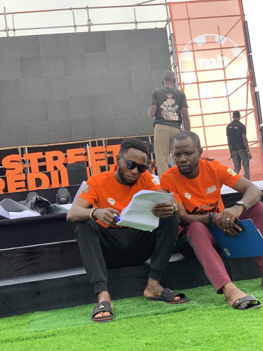 DAMIADENUGA's tweet image. We Getting set!
#MerrybetCelebrityFC