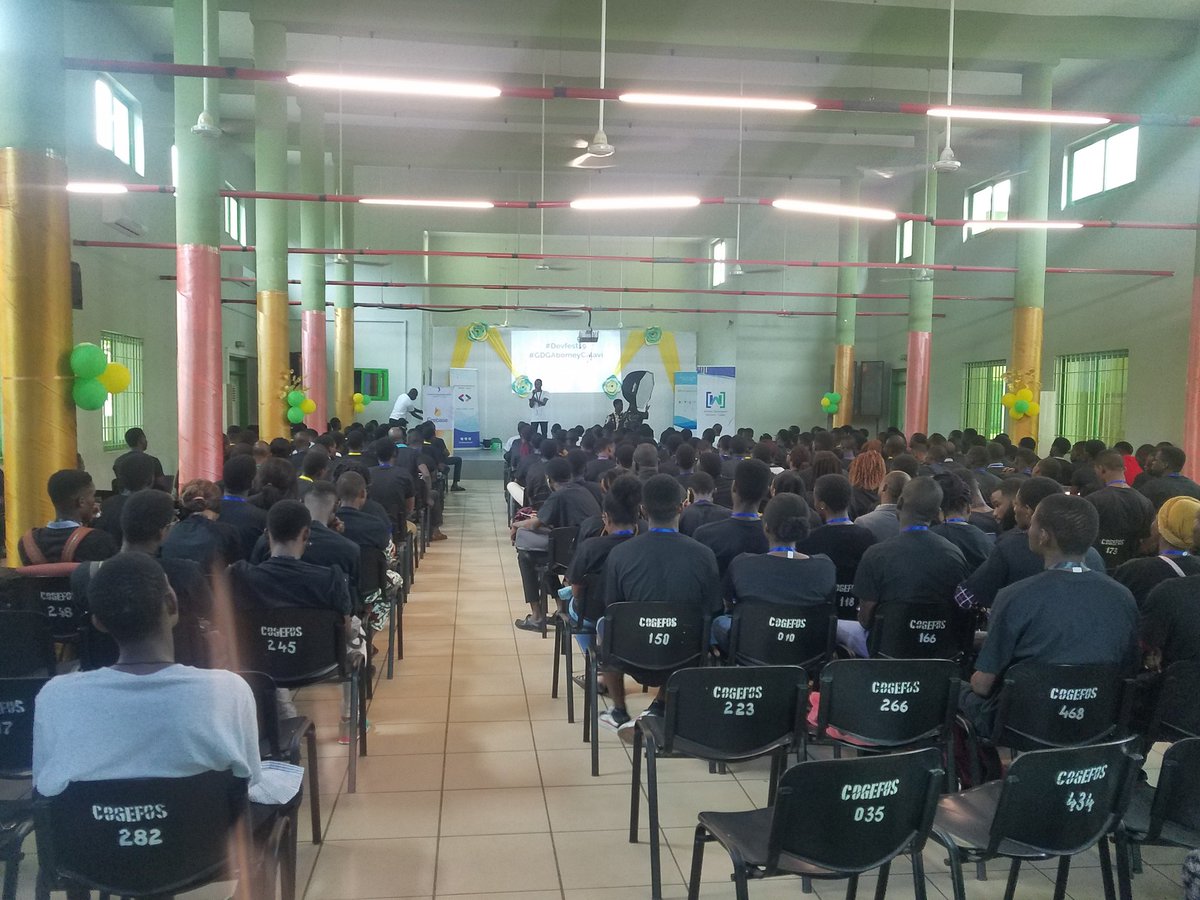 venancesovigui1's tweet photo. Today
#DEVFEST #GDG #GDGABOMEYCALAVI #WOMENTECHMAKERS #WTMAC
@GeekOnHeels01
@MicretteT
@zoulbarizi
@okobsamoht https://t.co/IqNoeTclp4