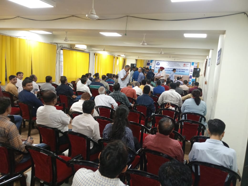cgstvadodara1's tweet photo. Stakeholders feedback sessions on New GST return system at Vadodara 1 commissionerate HQ, Anand n Nadiad.
Thanks to all participants, tax payers and association- for their time n valuable feedback  @FinMinIndia @nsitharaman @cbic_india @Anurag_Office https://t.co/z64W7abHO4