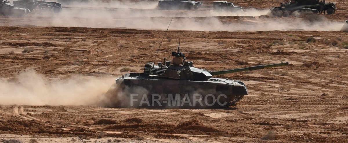 FAR_MAROC's tweet photo. #Chinese #MBT #VT1A / #MBT2000 / #ALKHALED2 in service with the Royal #Moroccan Armed Forces #RMAF during #ORIENTALEX19
#FARMAROC #EXCLUSIVE https://t.co/mLqvdwDEo7