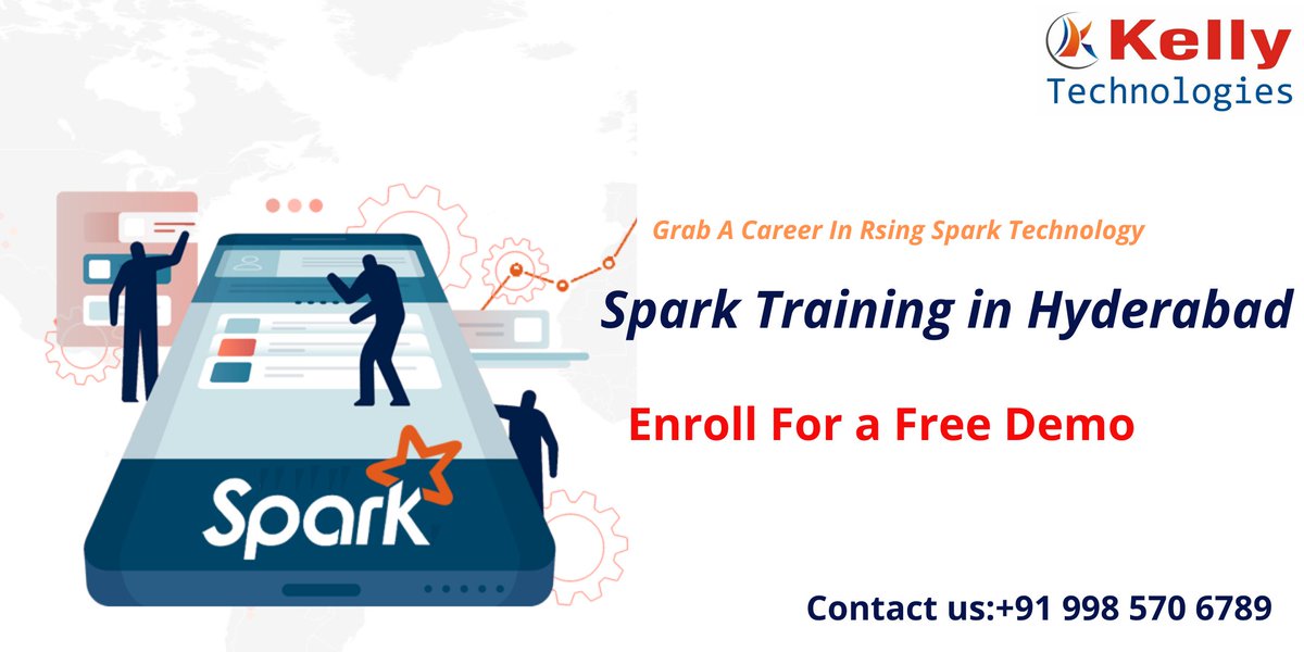 PreethiGandhi99's tweet image. Attend For Free Demo On Spark Training and Interact With The Experts At #KellyTechnologies, Scheduled in Hyderabad.
For Free Registration:
forms.gle/rwvRQc2r21aUD2…
#SparkTraining #SparkCourse #Hyderabad