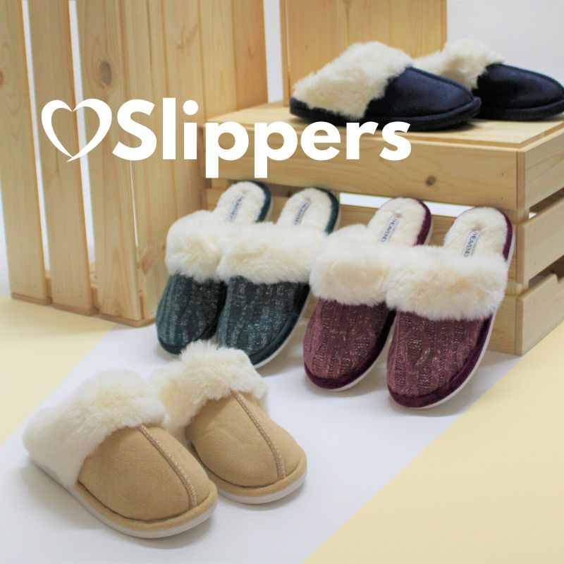 It's the weekend.  Time to put your feet up and get cosy with our range of super soft slippers.

#getcosy #slippers #christmasgifts #heavenlyfeet #stylelovescomfort