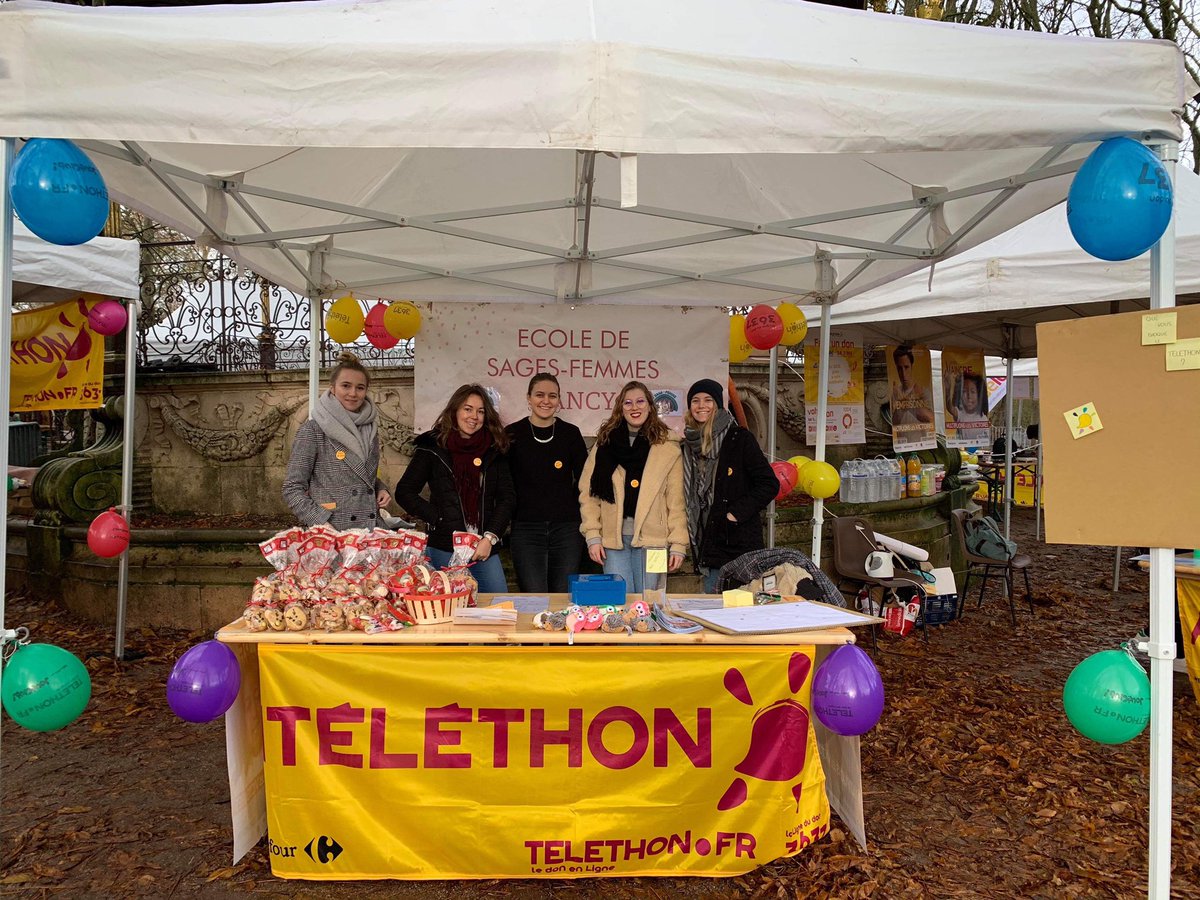 AGATnancy's tweet image. L’AGAT est présente au parc de la Pépinière pour le #Telethon2019 !  

Venez nombreux ! 😋

@Telethon_France @Telethon_54