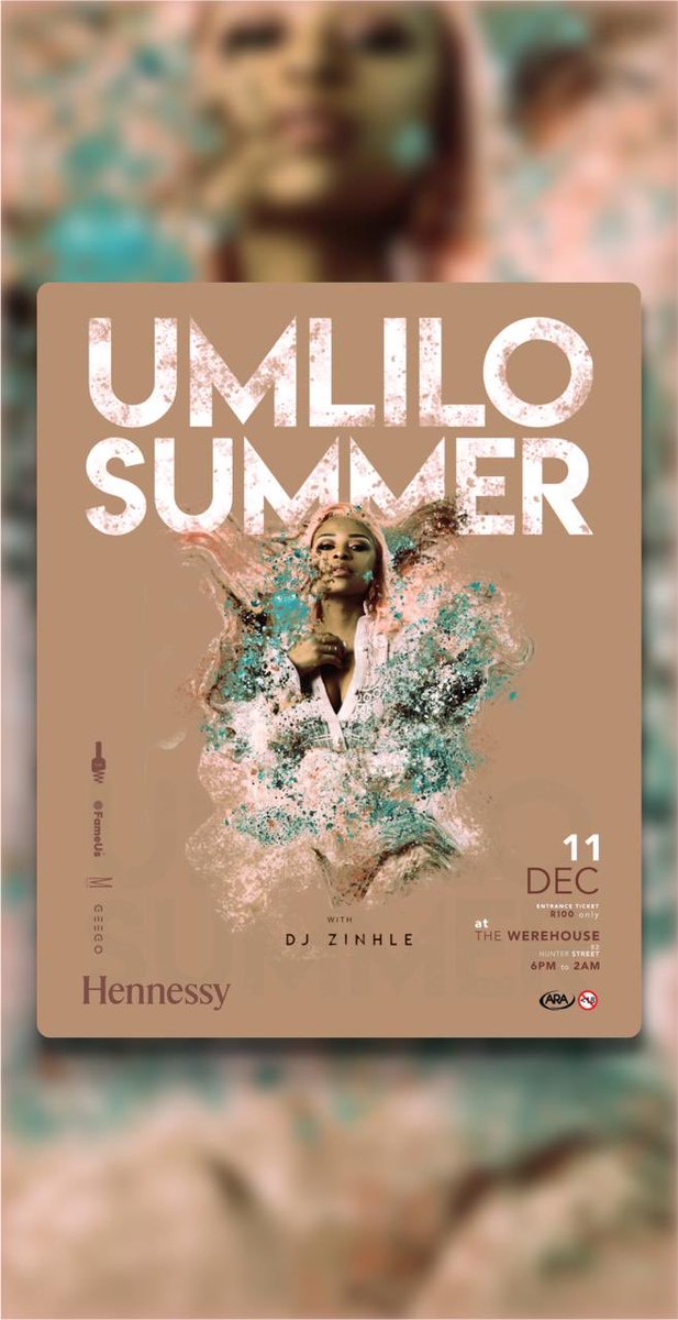 The_Werehouse's tweet photo. Umlilo Summer with @DJZinhle next week at your favorite mid week chill session @WineWed_SA https://t.co/QGpBk7pxCj