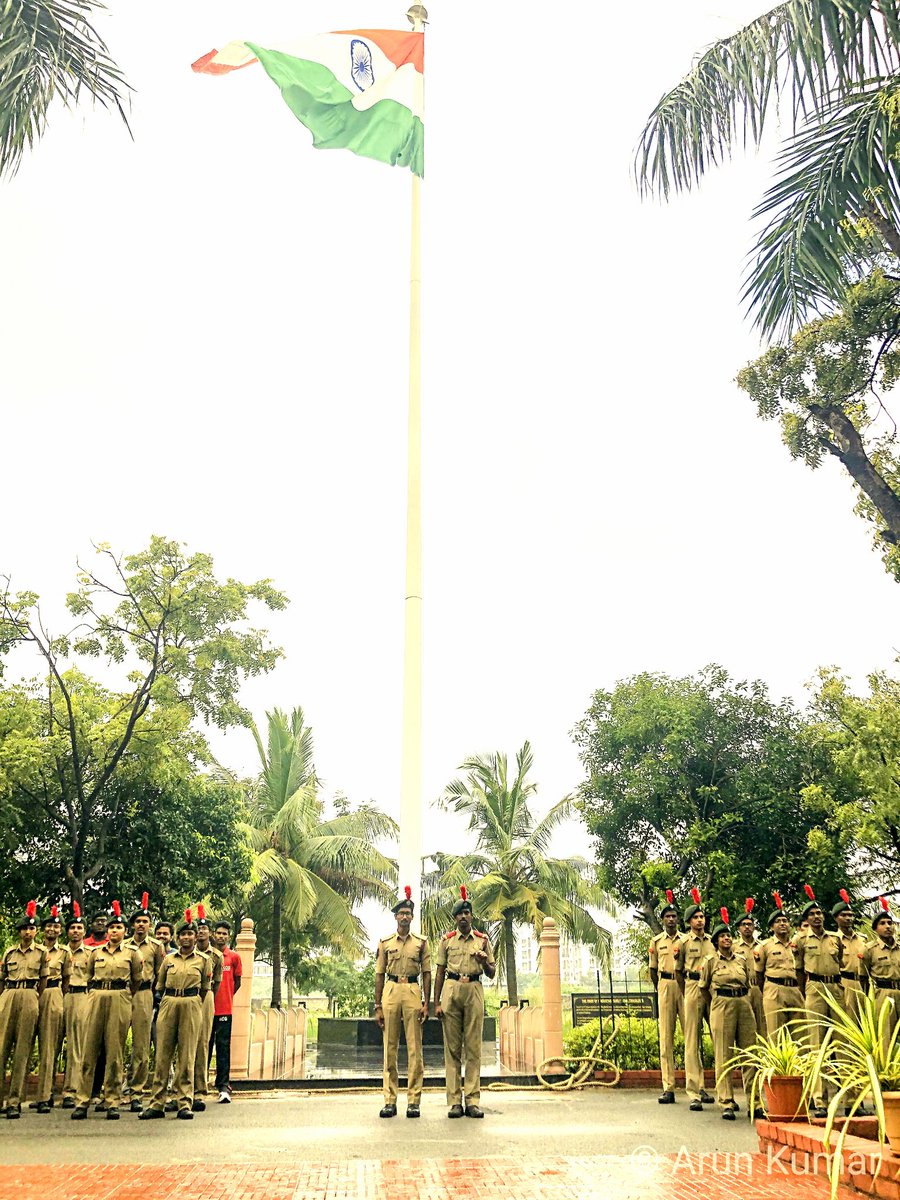 NccKcg's tweet photo. The Armed Forces Flag Day throughout the country to honor the martyrs and the men in uniform who valiantly fought on our borders to safeguard the country's honor. There cannot be a nobler cause than laying down one’s life for the country. 
@KCGtechnology 
@HQ_DG_NCC @NccIndia_ https://t.co/vsUATAJXi6