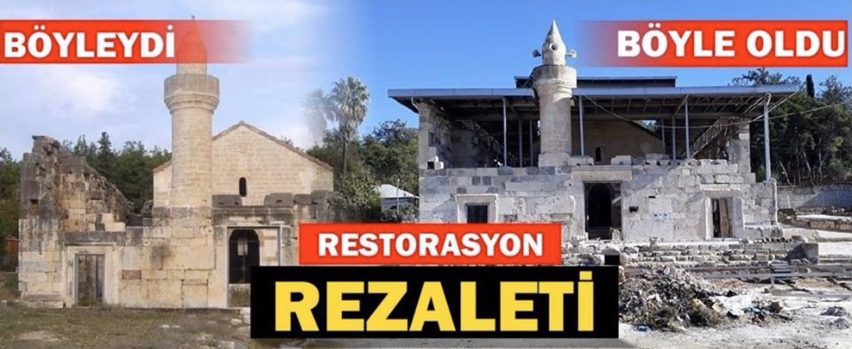 Tarihine, kültürüne sahip çık Çukurova!

15. yüzyılda kiliseden camiye çevrilen 1800 yıllık Çukurova'nın Ayasofya'sı #KadirliAlaCami yayla evine dönmesin! 
Restorasyon diye yapılan bu rezaleti durdurun! Herkesi #KadirliAlacami 
hastagine davet ediyoruz, yüklenin!