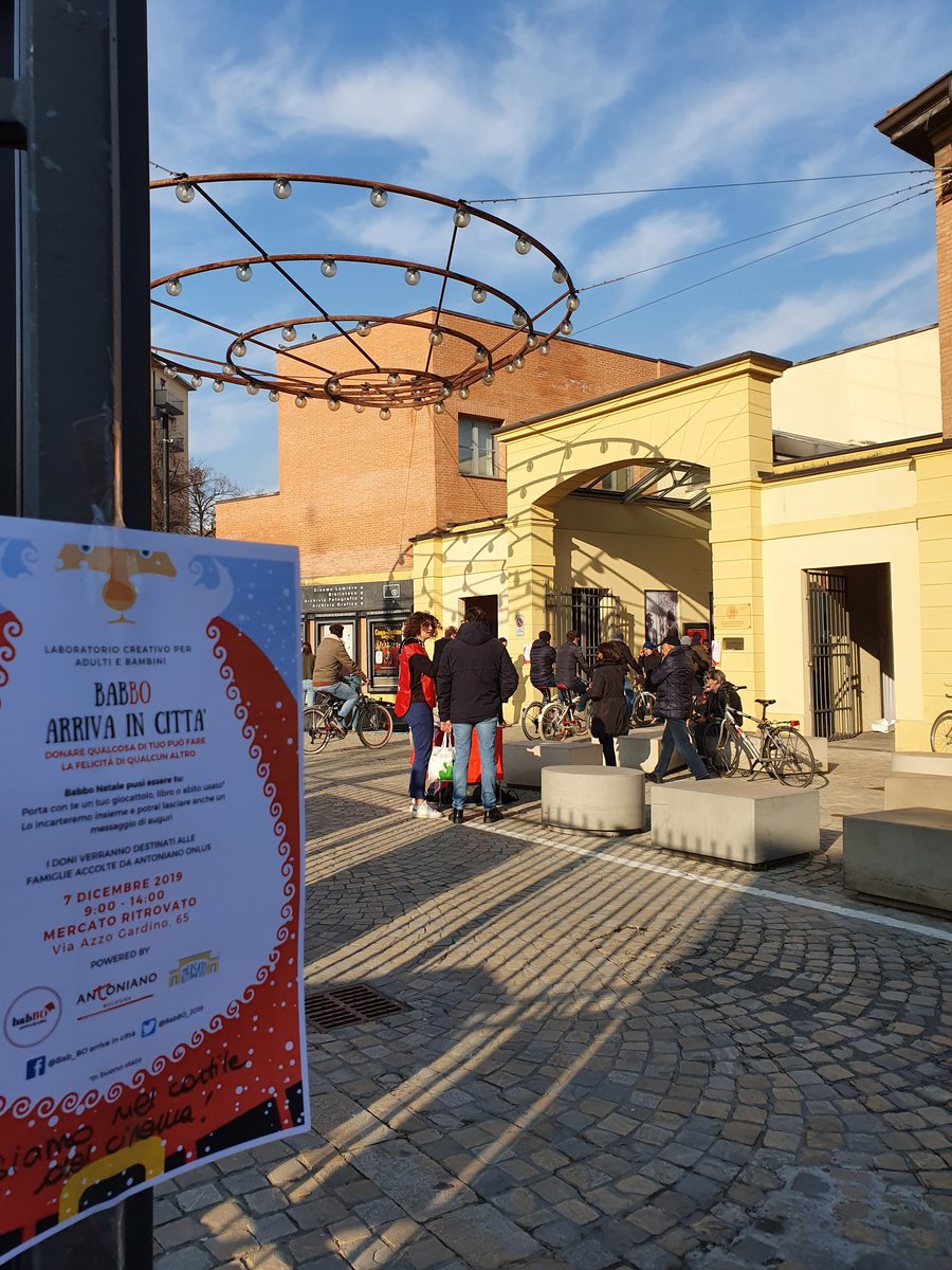 BabBO_2019's tweet photo. Noi siamo operative! 

Passate a trovarci e a portare un dono🎅🤗

@Twiperbole @antonianoBO @bolognainside @bolognatoday https://t.co/0nmURP2R7C
