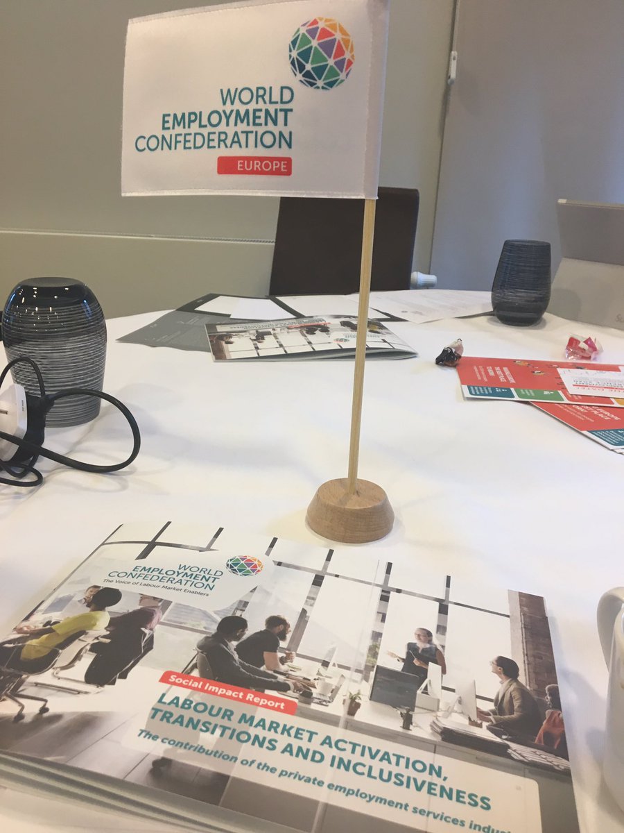 HadleysComment's tweet photo. #TheWeekInPics - Good to catch up w/ the @WECeurope crew in Brussels. Latest Governing Body was opp to look at jobs mkt outlook across Europe for 2020 & take stock of AI & tech related developments. https://t.co/xhStCBikDo