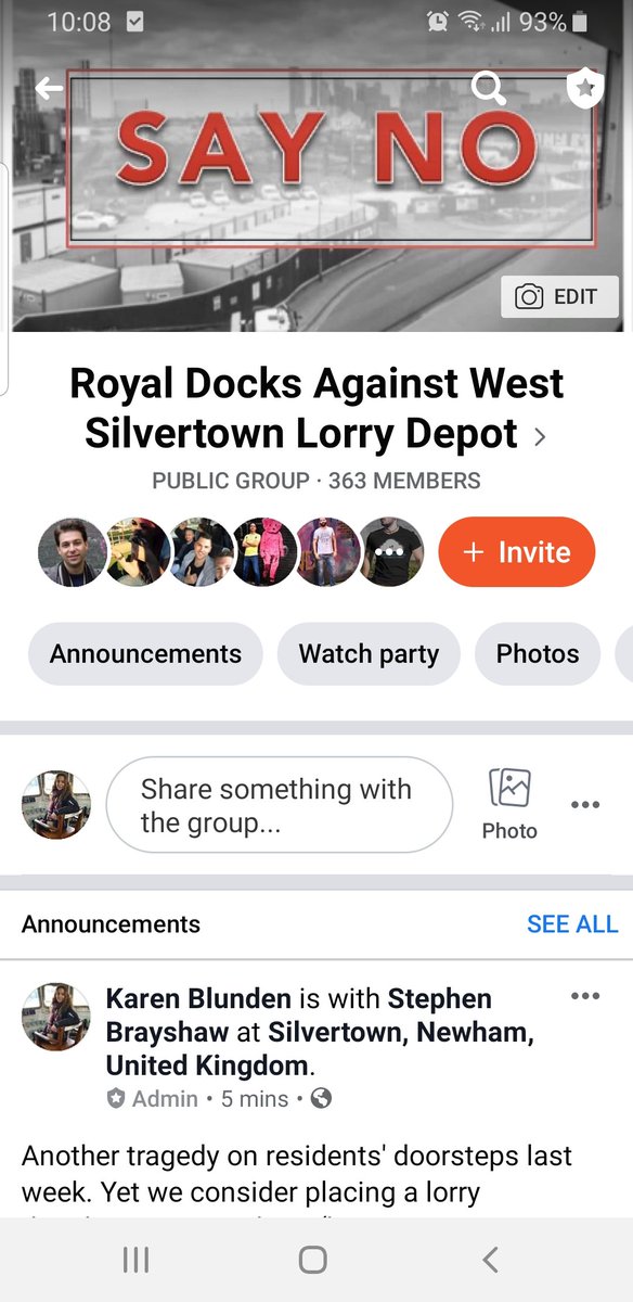 Stop Silvertown Lorry Depot tweet media