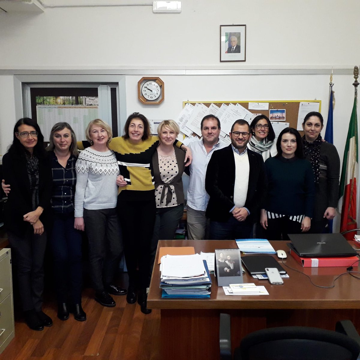 ErasmusDB's tweet photo. Our first C1- meeting on Italy for our project Being a Biomaker, no pasaportes needed #beingbiomaker_EU #ErasmusPlus https://t.co/CzRllMW56O