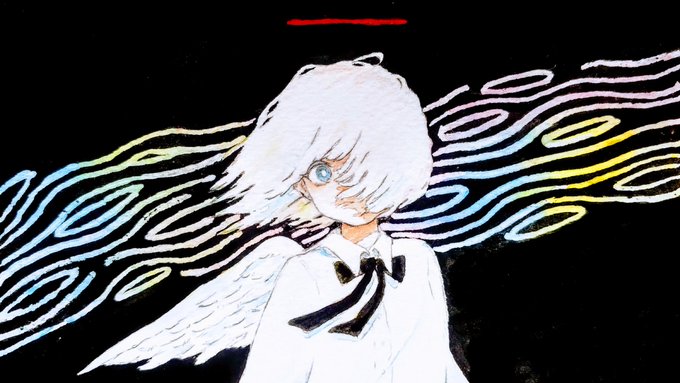 「天使 リボン」のTwitter画像/イラスト(古い順)
