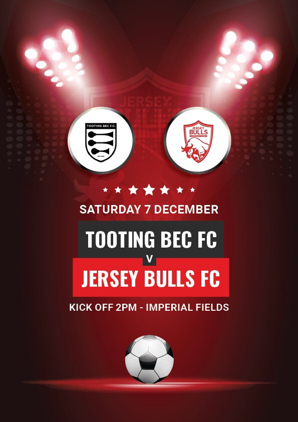 JerseyBullsFC's tweet photo. MATCHDAY ⚪️🔴 #BackTheBulls https://t.co/9tZfT5BYrS
