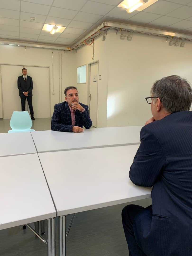JZarif's tweet photo. Glad that Professor Massoud Soleimani and Mr. Xiyue Wang will be joining their families shortly.  Many thanks to all engaged, particularly the Swiss government. https://t.co/1TeZUL0CDG