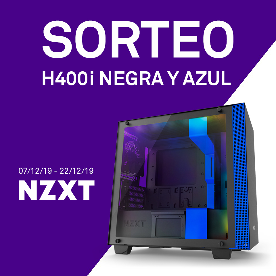 Toniki20's tweet photo. ¡SORTEAZO de la mano de @NZXT_ES! 🎅

Puedes ganar una CAJA H400i de NZXT Negra-Azul (Ya no se vende!) que incluye LEDs y 3 ventiladores!!

Para participar: https://t.co/JQR0H1GWRn

🗓️ Hasta el 22/12 23:59
 ⚠️Sorteo válido para península y Baleares https://t.co/92C8XDpuD8