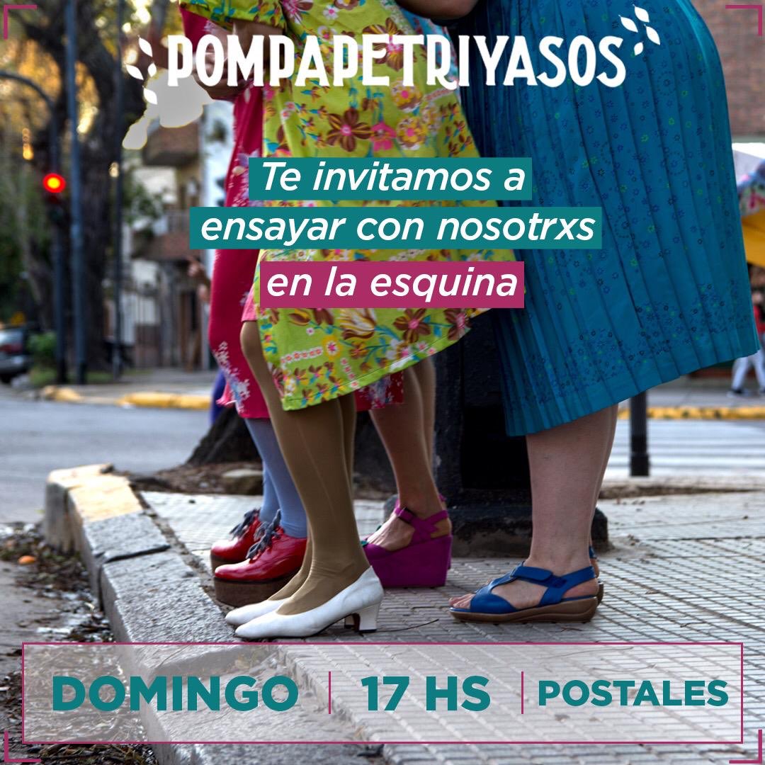 Mañana domingo hacemos ENSAYO ABIERTOO!! De la nueva obra de teatro “Postales” a las 17:00 en la esquina de brasil y catulo castillo 2802, pasense se van a re divertir!!
#teatrocomunitario #postales