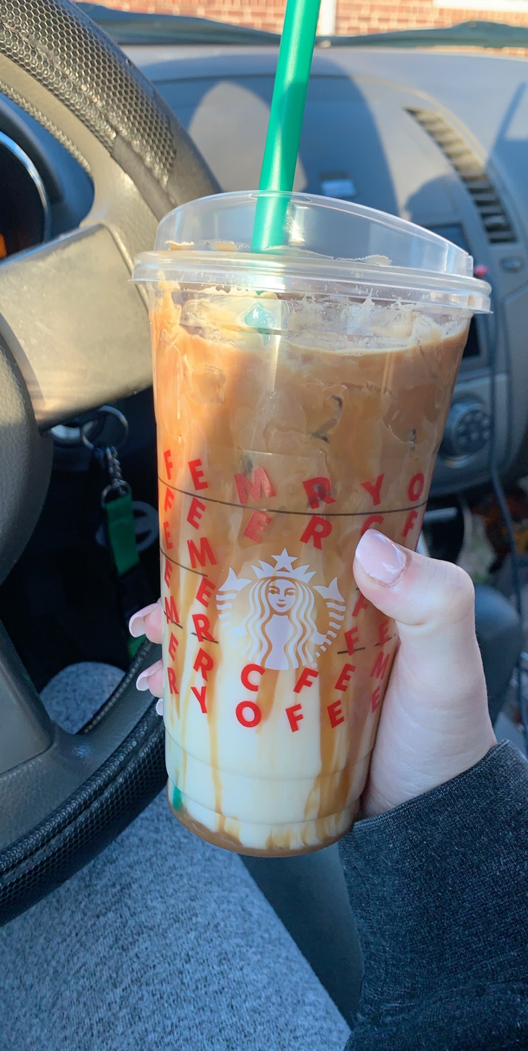 Iced Caramel Macchiato Venti