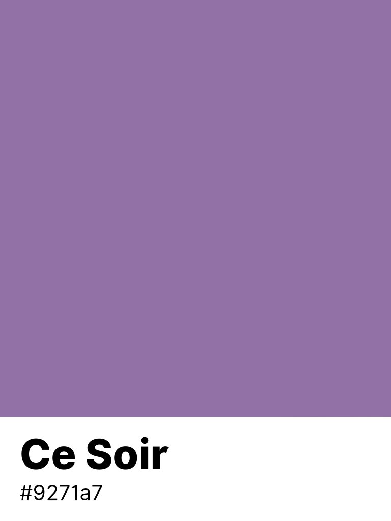 color_parrot's tweet photo. #Ce_Soir #9271a7 https://t.co/clV7Il9hwP