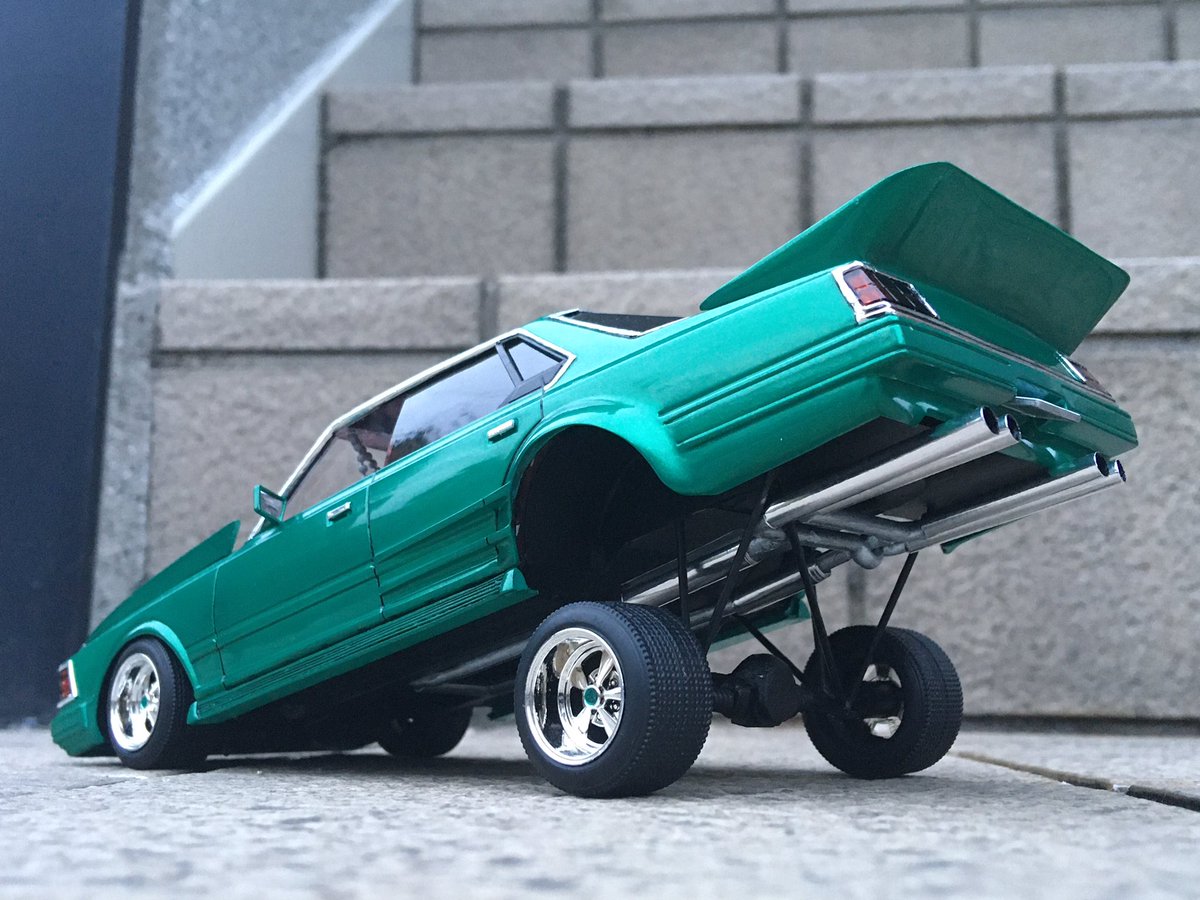 見納めください。 イケてないフジミ製430セドリックです。 #悔しかっ