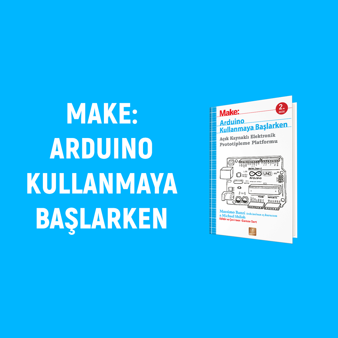 AbaYayin's tweet image. Bu haftanın listesinde neler var? 
- Make Arduino Kullanmaya Başlarken 
- Süper Scratch 
- Yaşam Boyu Anaokulu 
İndirimli kitaplarımıza ulaşmak için şimdi online sitemizi ziyaret edebilirsiniz.
abayayin.com
#abayayın #scratch #makearduino #yasamboyuanaokulu