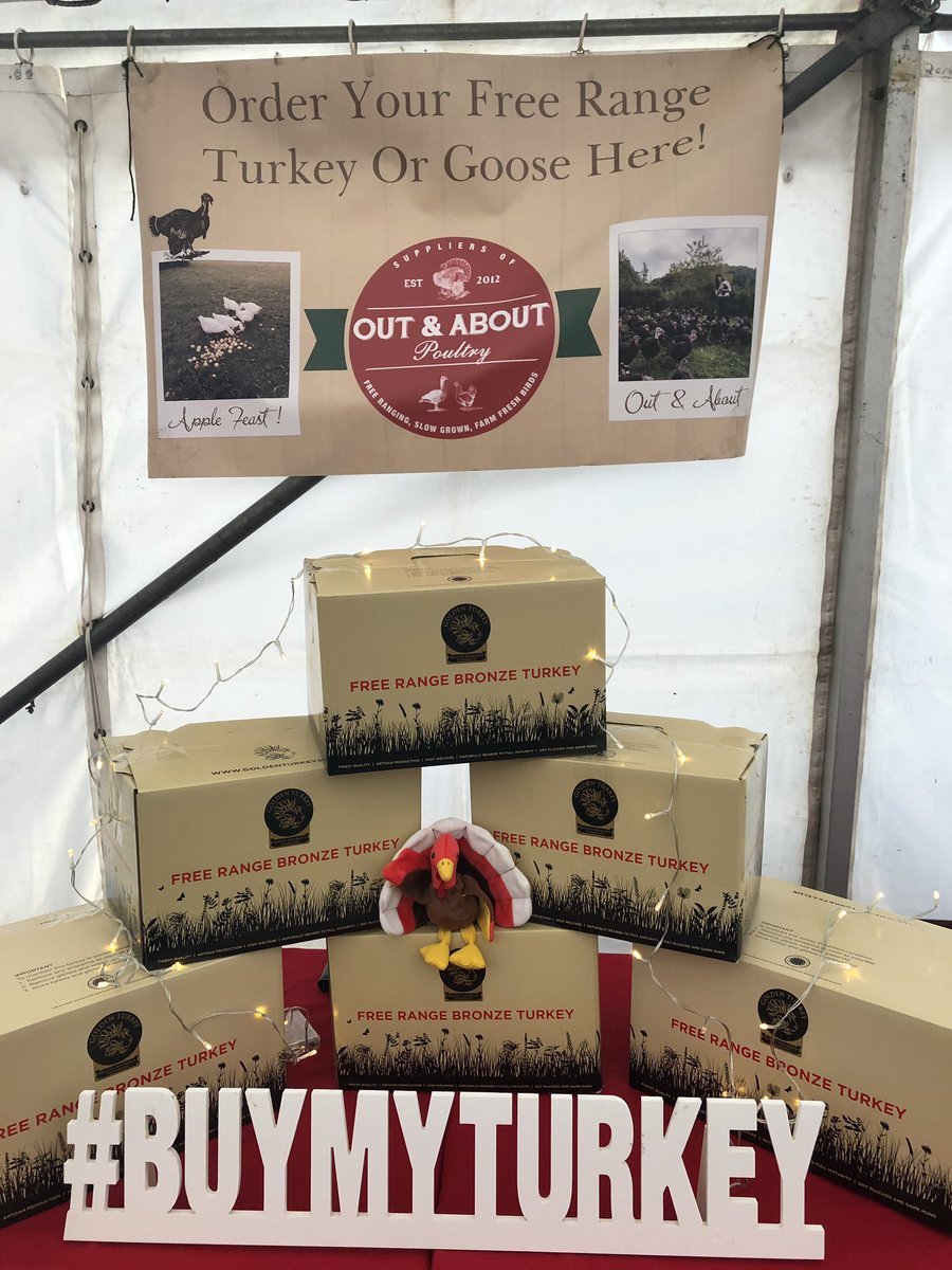 Turkeyfarming7's tweet photo. Today we’re at @kingtonwinter taking orders for our free range turkeys and geese. Please stop by and say hello and #BuyMyTurkey @GoldenTurkeys #freerangeturkey https://t.co/FgLj7J3EDd