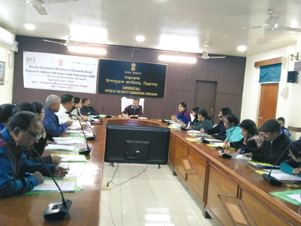 PhukanGitashree's tweet image. A small step towards malnutrition free India. 1st time in Assam, dstrct administration of Dibrugarh is going to launch a community based program for children with SAM, both curative &amp;amp; preventive measures in a convergent way. @drShwetaa @POSHAN_Official @PoshanAssam @dc_dibrugarh