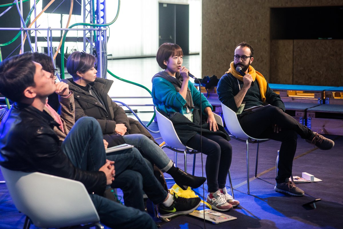 circostrada's tweet photo. Moderated two very interesting sessions yesterday in the frame of LEME - Contemporary Circus Festival: first one on the situation of circus/street arts in South Korea, second one on the role of emerging circus arts authors! https://t.co/Q4MOn2AqQD