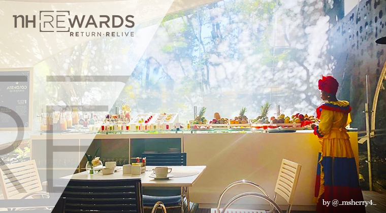 nhcollection's tweet photo. #REturnRElive Indulge in local flavors at our breakfast buffet to experience your destination with all of five senses. Use your #NHRewards points and enjoy! #feelprivileged https://t.co/WCgHiZDlRn https://t.co/9qqQIhZECQ