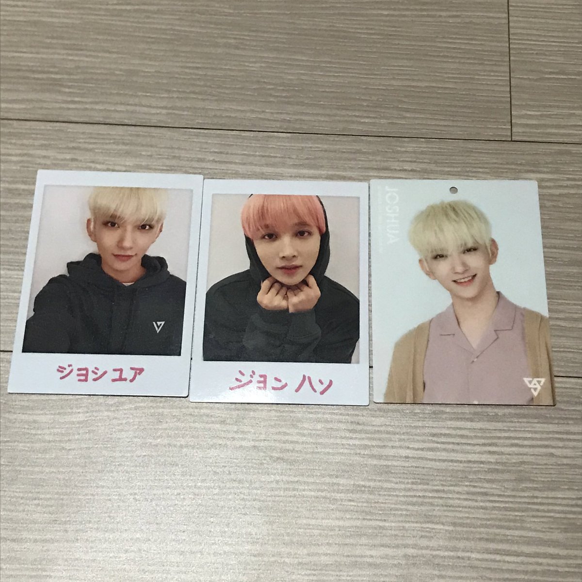 JaqsJm's tweet photo. 세븐틴 조슈아, 정한 2018 일본 투어 트레카 양도합니다
제시해서 카톡주세요!
https://t.co/j9aU9oQgtw

#세븐틴 #조슈아 #정한 #홍지수 #윤정한 #트레카 #포카 #일본 #콘서트 #투어 #박수 #양도 #판매 #캐럿랜드 https://t.co/MaCnEqek6T