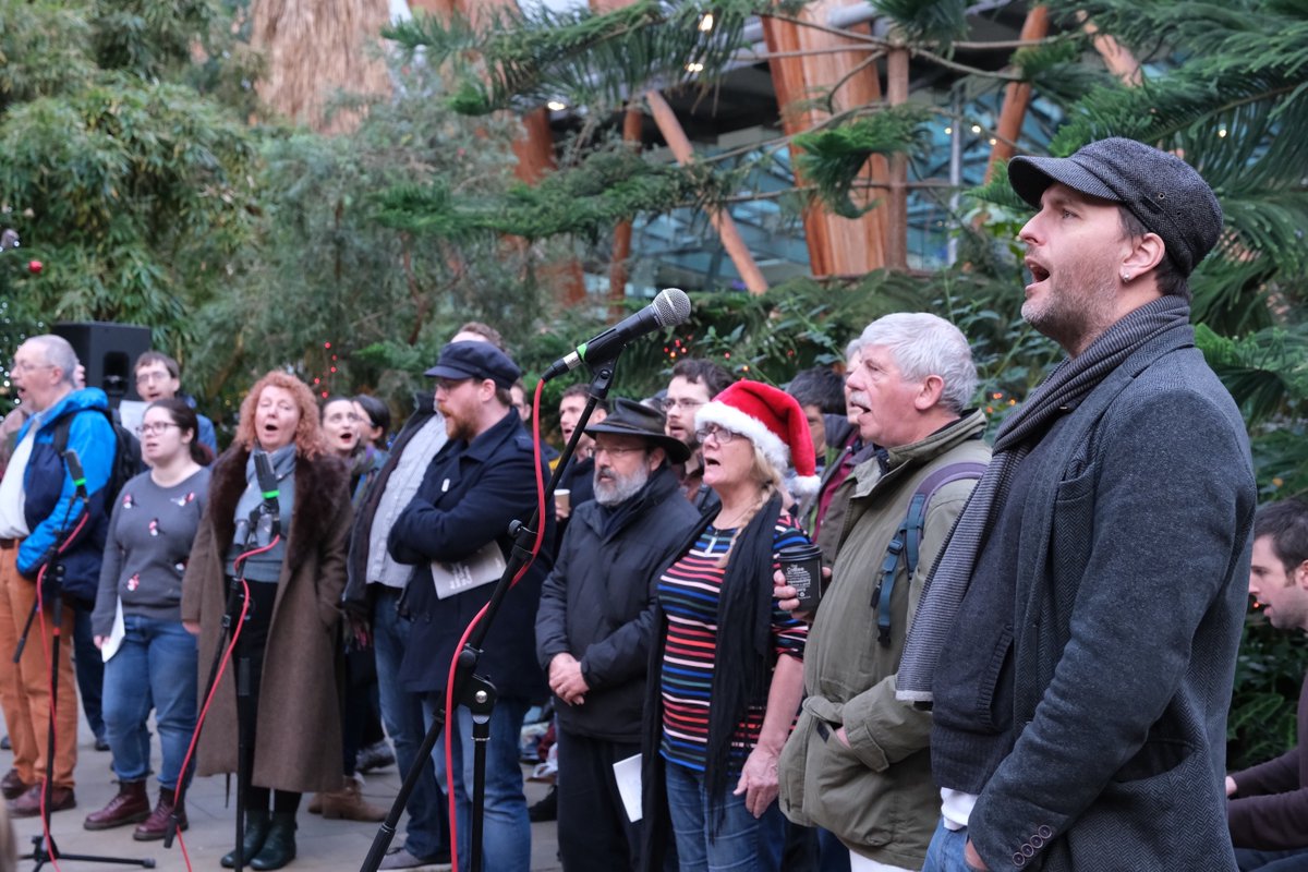 SoundpostMusic's tweet photo. There's less than 24 hours left to support our #CarolDay in the Winter Gardens

Help us raise the money to fund our lovely group leaders, our accompanist and print out all of those #carolbooks ... #joinus #localstyle

https://t.co/PuZ3zYMg47 https://t.co/A6i05OqJzK