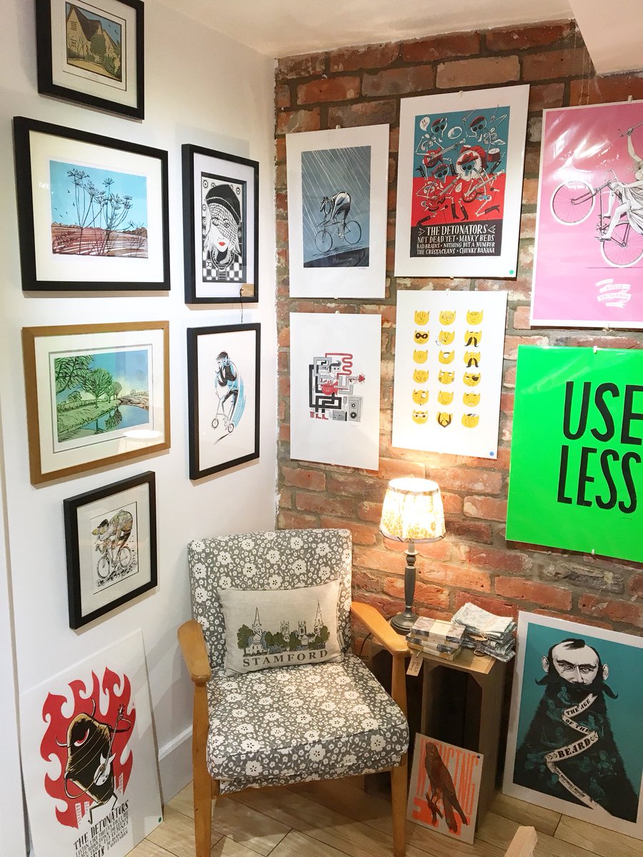 Print makers pop up #shopstamford