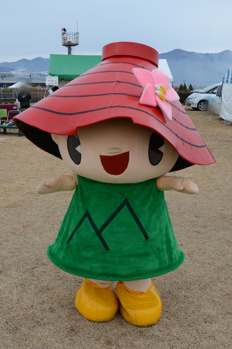 た く さ ん 山形村のやまっち 箕輪町のもみじちゃん やまっち もみじちゃん